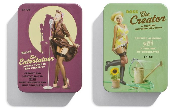 女性形象在包裝設計中經常出現(圖10) 女性形象在包裝設計中經常出現(圖10)