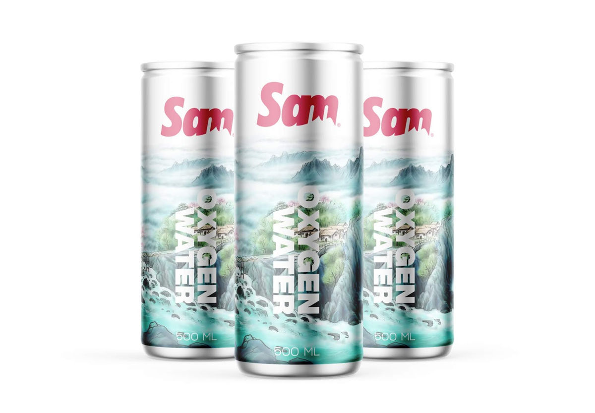 水墨風(fēng)格灌裝礦泉水包裝設(shè)計(jì)(圖1) 水墨風(fēng)格灌裝礦泉水包裝設(shè)計(jì)(圖1)