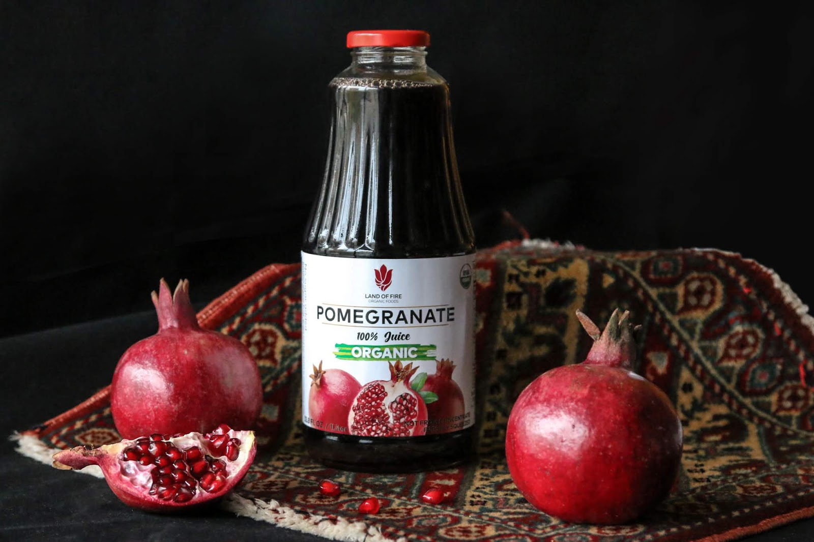 有機石榴汁飲料包裝設計(圖1)