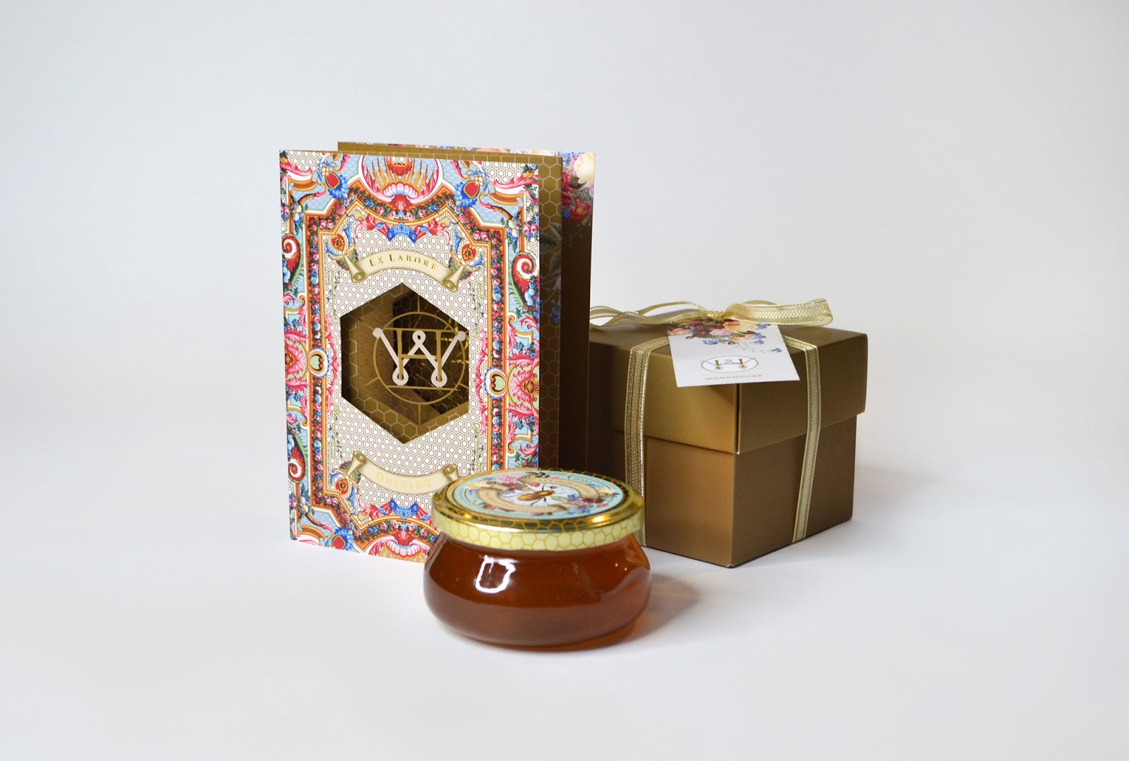 高端精美的蜂蜜禮盒包裝設計(圖1) 高端精美的蜂蜜禮盒包裝設計(圖1)