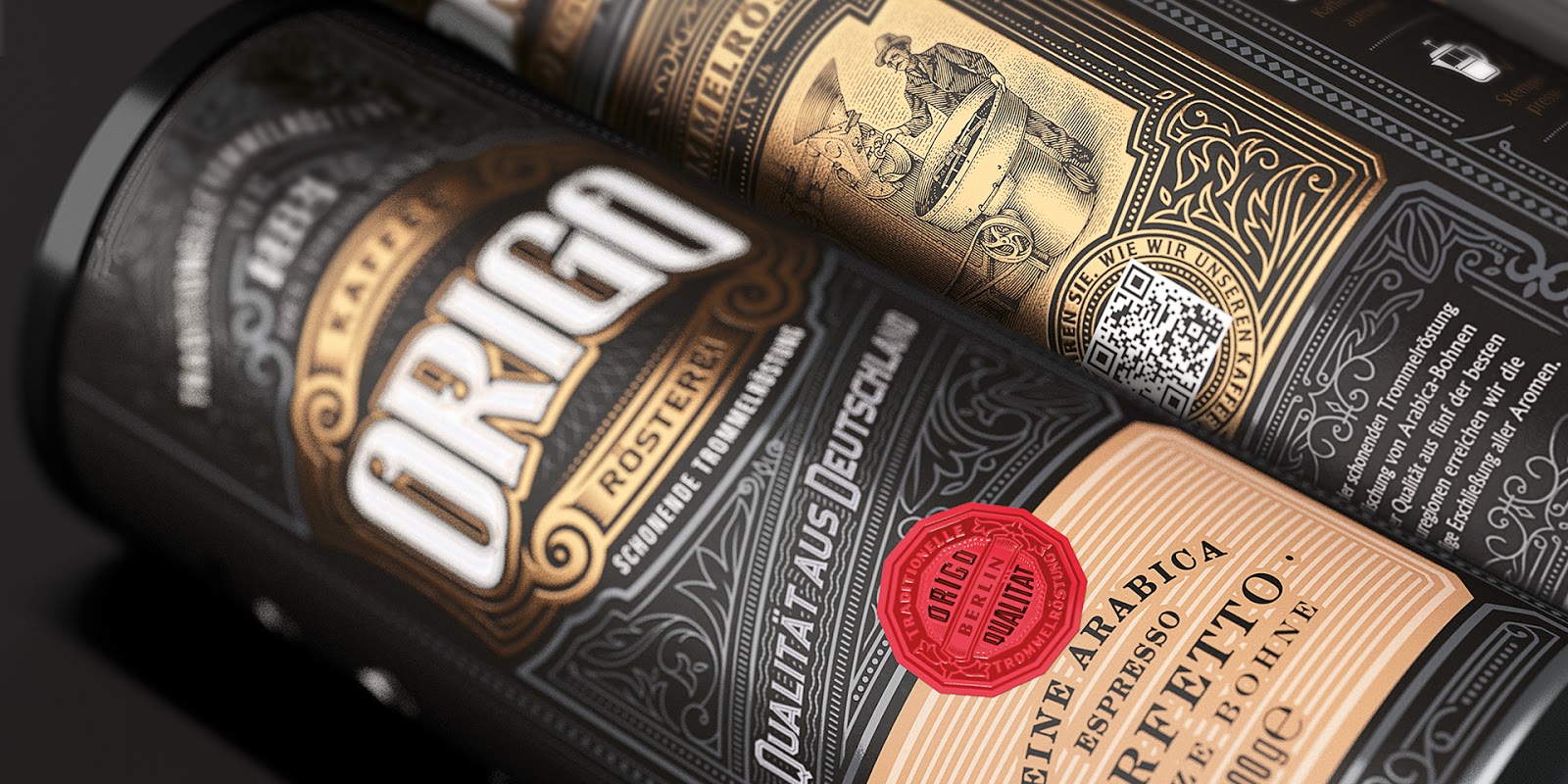 咖啡包裝設計華麗的美(圖4)