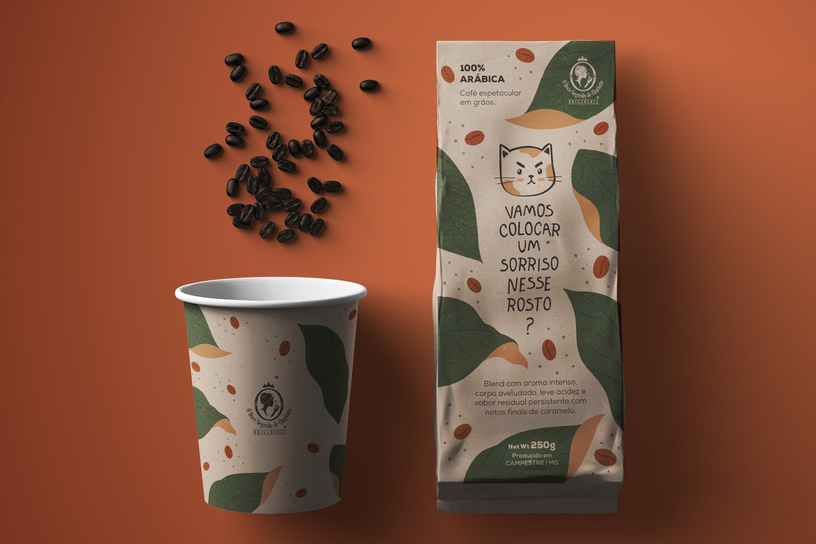 咖啡店的包裝設計(圖1) 咖啡店的包裝設計(圖1)