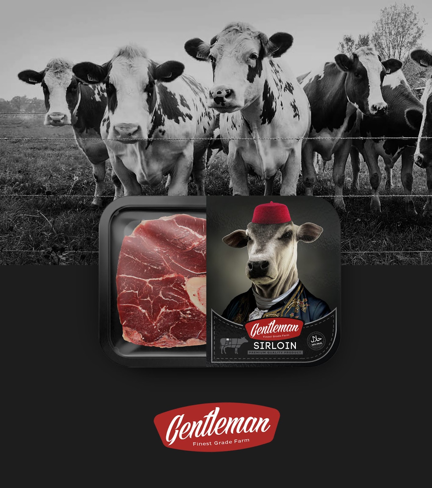 冷鮮冰鮮牛肉羊肉雞肉包裝設(shè)計(圖1) 冷鮮冰鮮牛肉羊肉雞肉包裝設(shè)計(圖1)