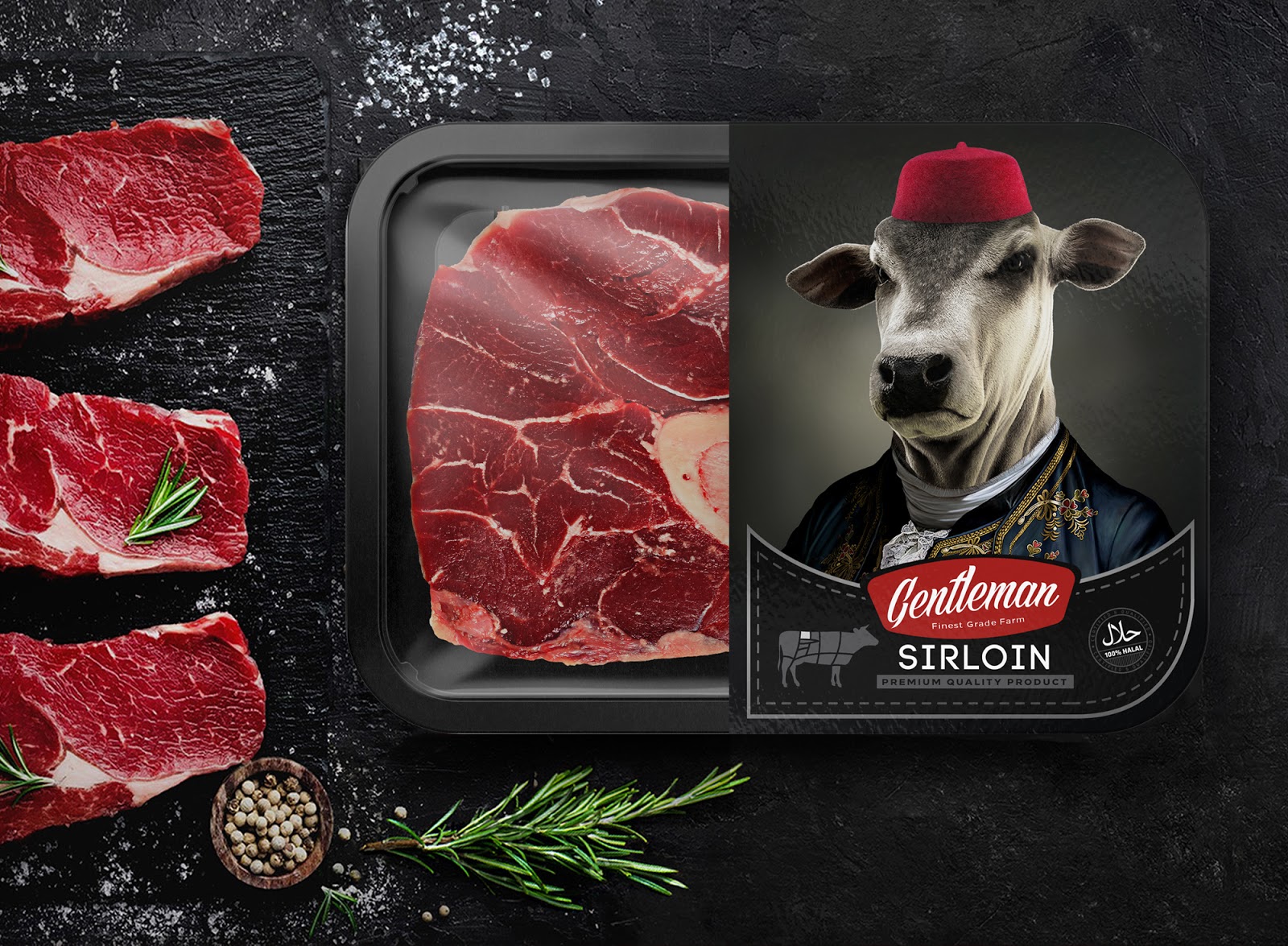 冷鮮冰鮮牛肉羊肉雞肉包裝設(shè)計(圖2) 冷鮮冰鮮牛肉羊肉雞肉包裝設(shè)計(圖2)