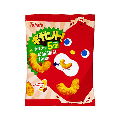 焦糖玉米零食包裝設(shè)計(圖1)