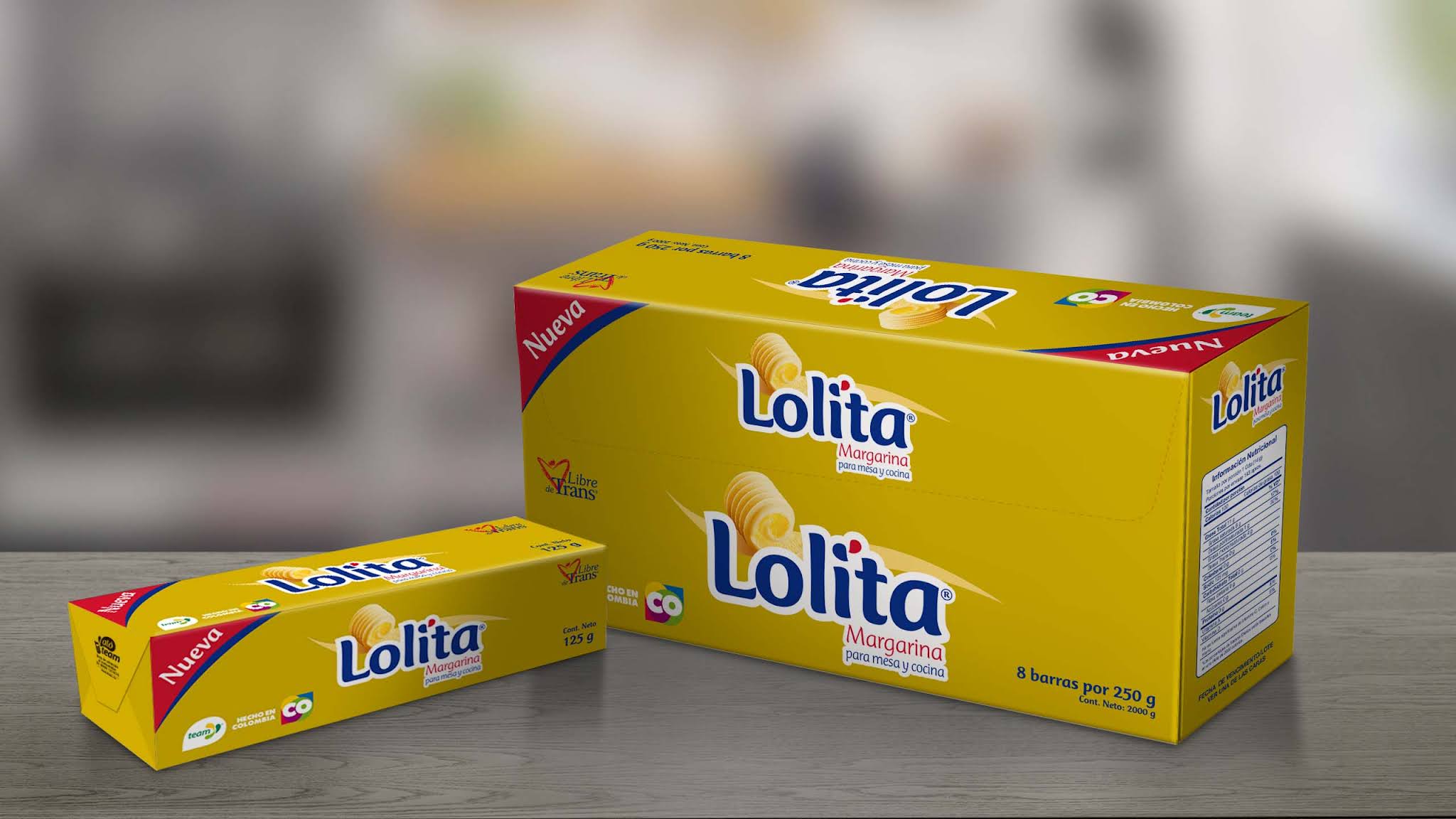 餐桌和廚房用人造黃油怎么設計包裝(圖1)