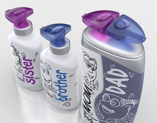 家庭洗護沐浴露產(chǎn)品包裝怎么做(圖4)