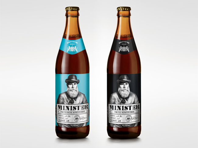 啤酒包裝以人物插畫為核心視覺(圖1) 啤酒包裝以人物插畫為核心視覺(圖1)