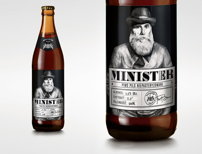 啤酒包裝以人物插畫為核心視覺(圖2) 啤酒包裝以人物插畫為核心視覺(圖2)