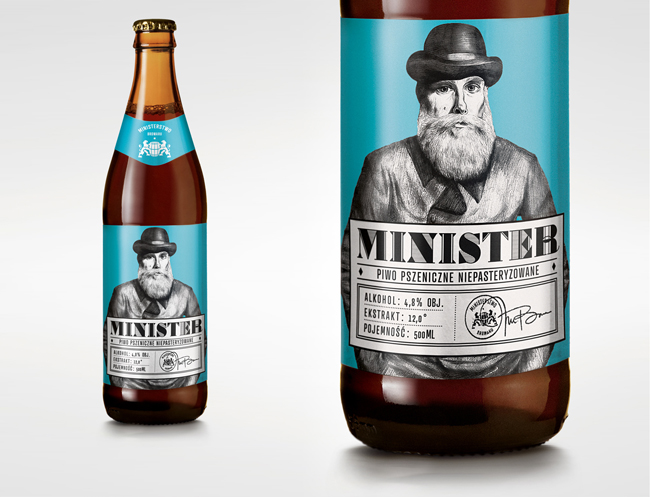 啤酒包裝以人物插畫為核心視覺(圖3) 啤酒包裝以人物插畫為核心視覺(圖3)