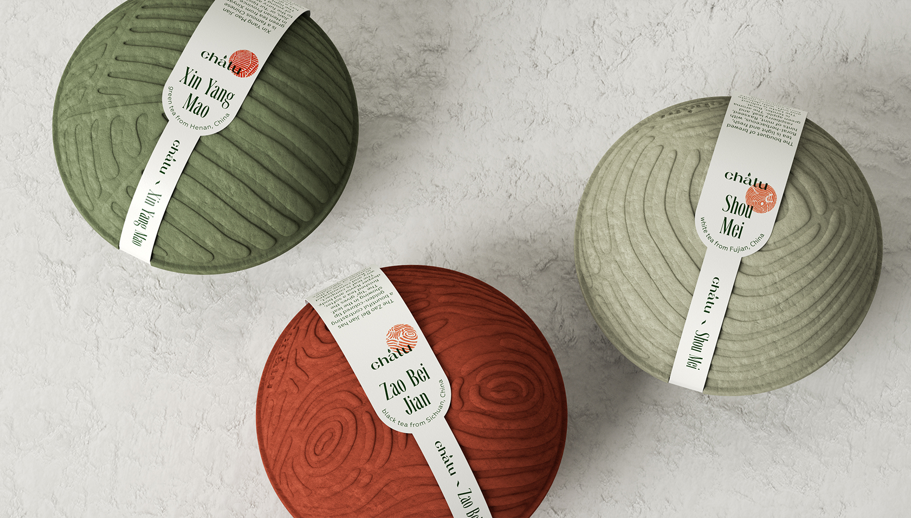 紙漿壓模做的茶葉包裝非常環保(圖2)