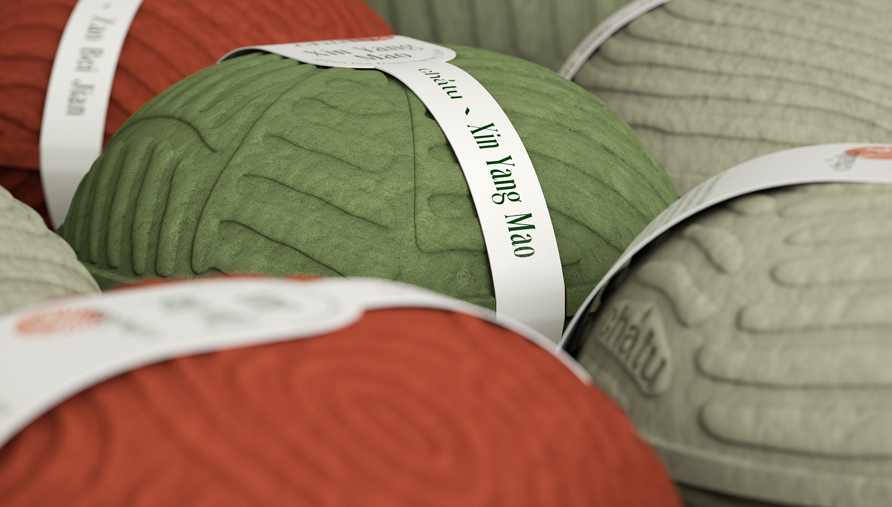 紙漿壓模做的茶葉包裝非常環保(圖6)