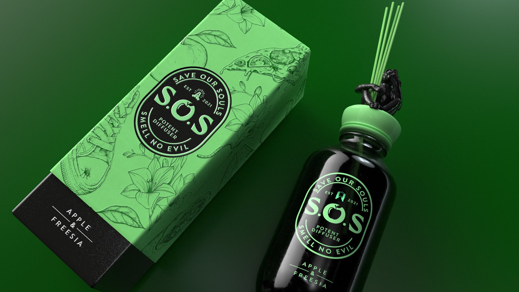 家庭熏香包裝設計(圖1) 家庭熏香包裝設計(圖1)