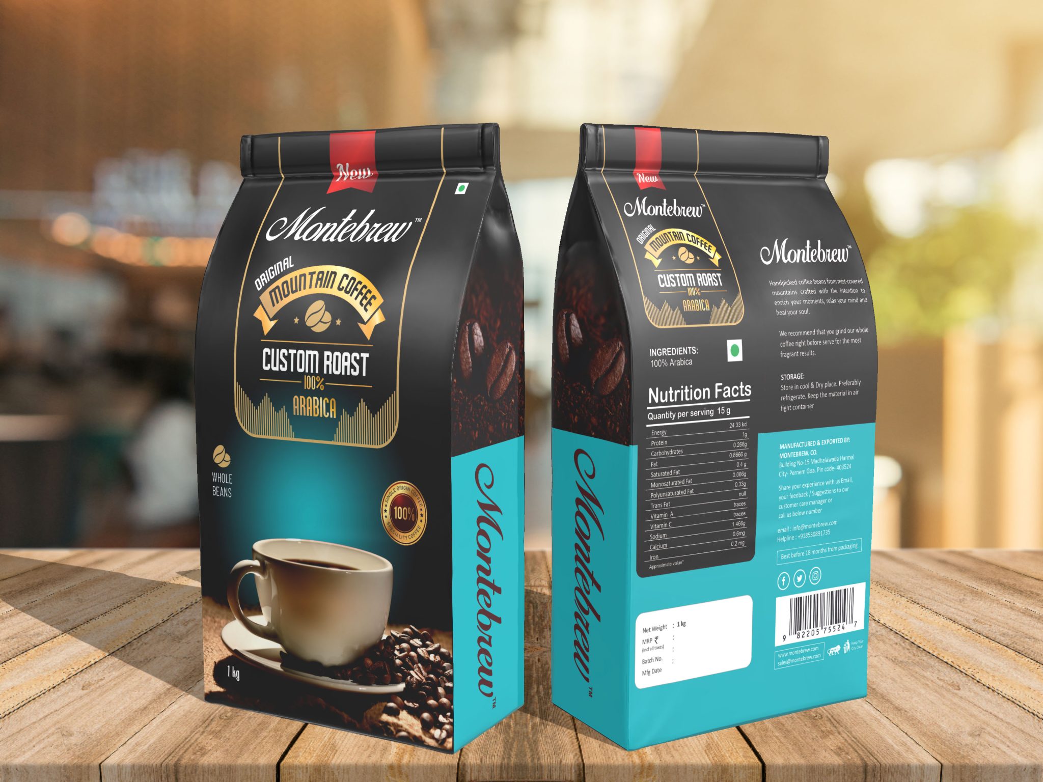 速溶咖啡包裝這樣設計很有高級感(圖1) 速溶咖啡包裝這樣設計很有高級感(圖1)