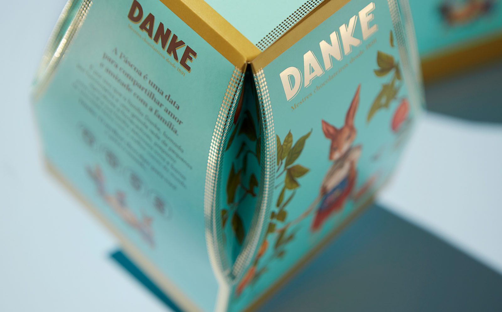 Danke巧克力產品插畫風格包裝設計欣賞(圖4) Danke巧克力產品插畫風格包裝設計欣賞(圖4)