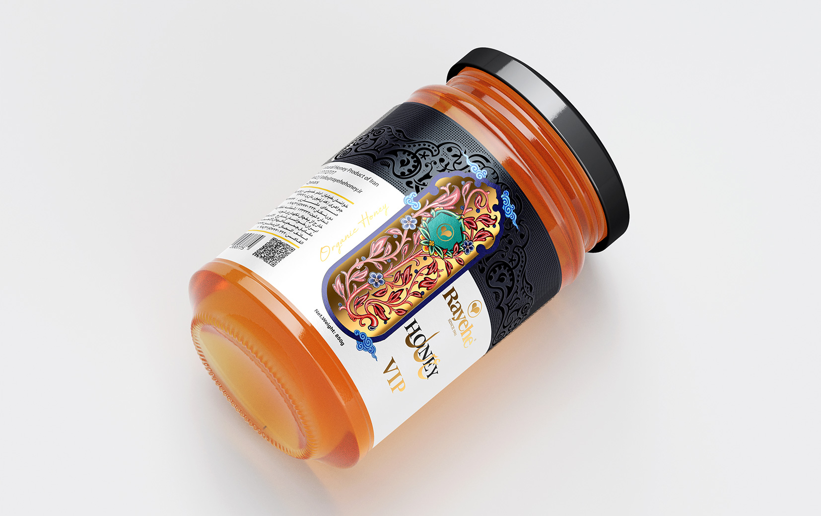 蜂蜜創意包裝設計這樣做簡約又奢華(圖8)