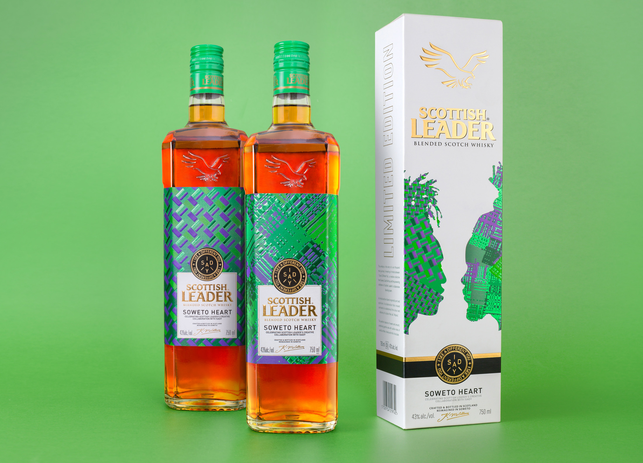 Scottish Leader威士忌限量版標簽和禮品盒包裝設計這樣做(圖2) Scottish Leader威士忌限量版標簽和禮品盒包裝設計這樣做(圖2)