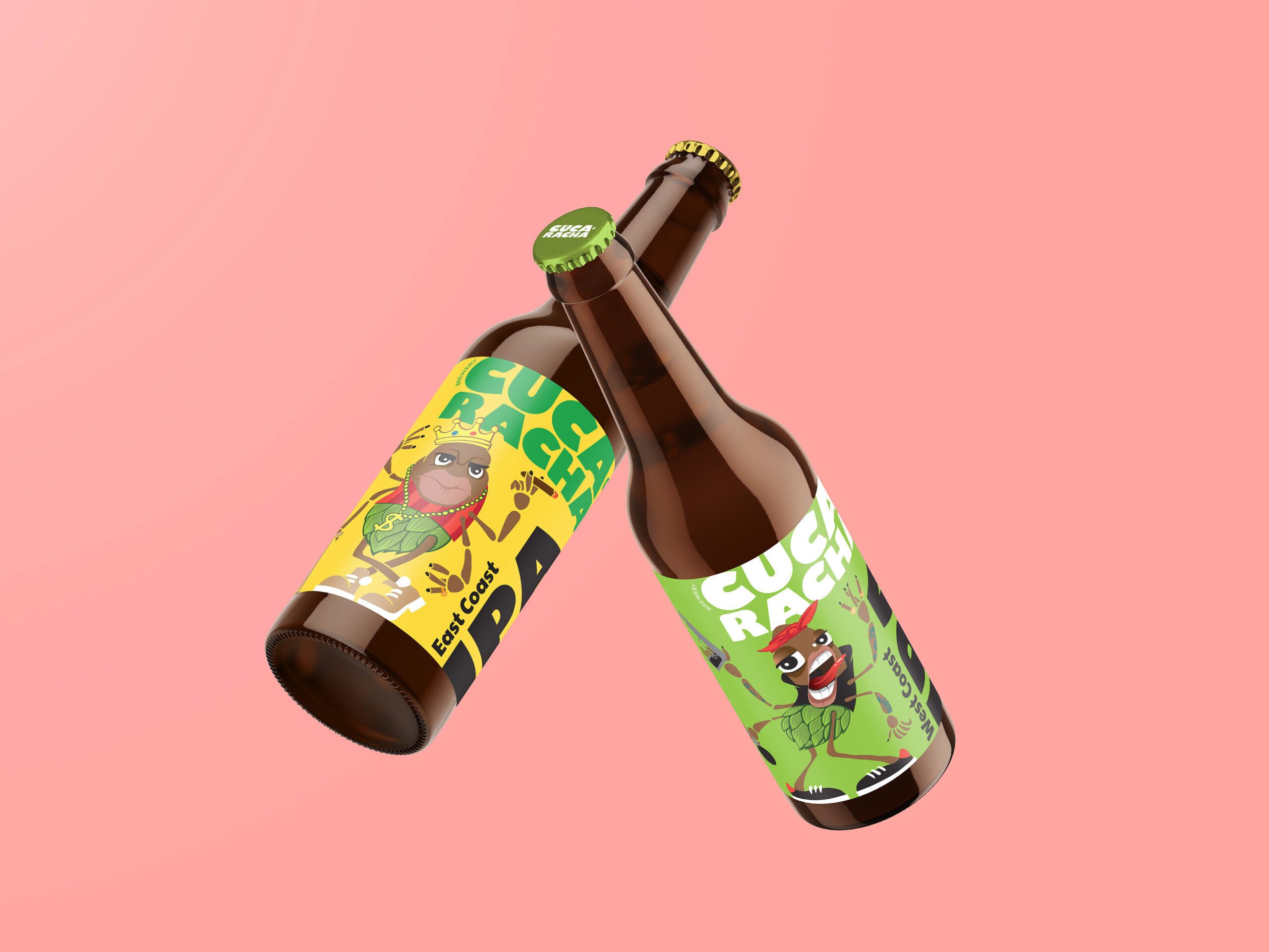 ?Cucaracha精釀啤酒創意包裝設計(圖3) ?Cucaracha精釀啤酒創意包裝設計(圖3)