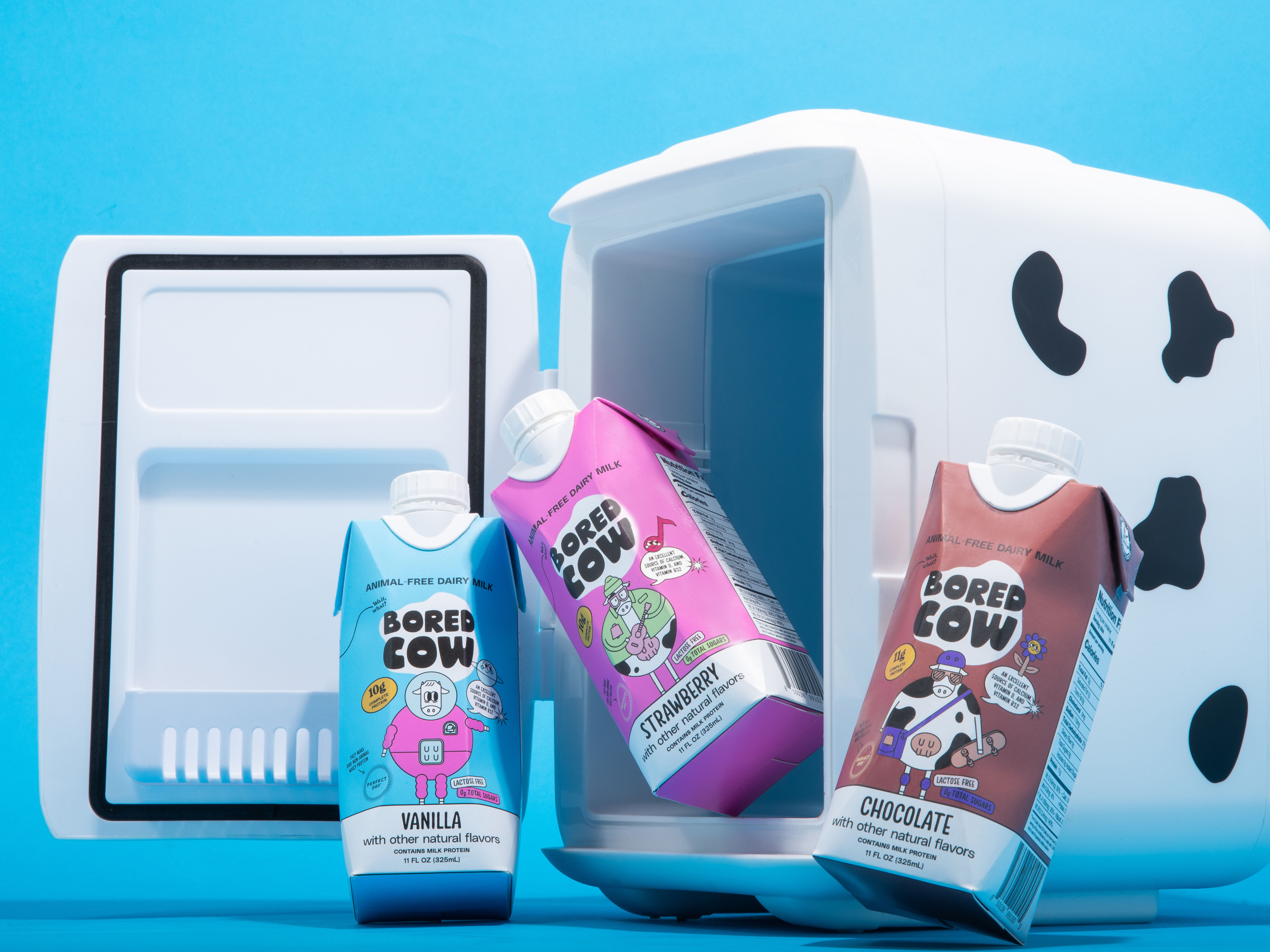 以漫畫風格呈現的牛奶包裝設計(圖5) 以漫畫風格呈現的牛奶包裝設計(圖5)