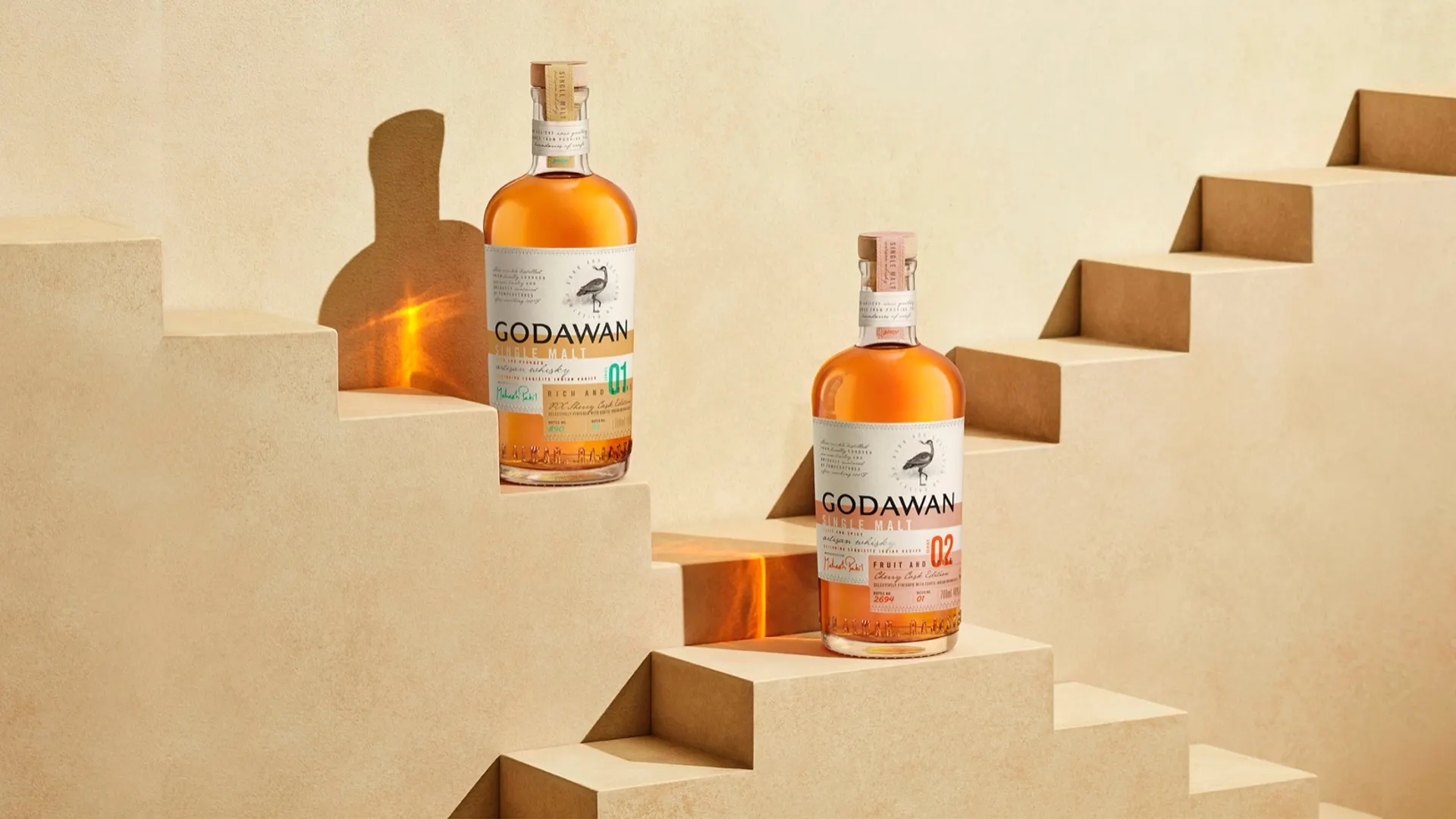 Godawan麥芽威士忌包裝設計(圖1) Godawan麥芽威士忌包裝設計(圖1)