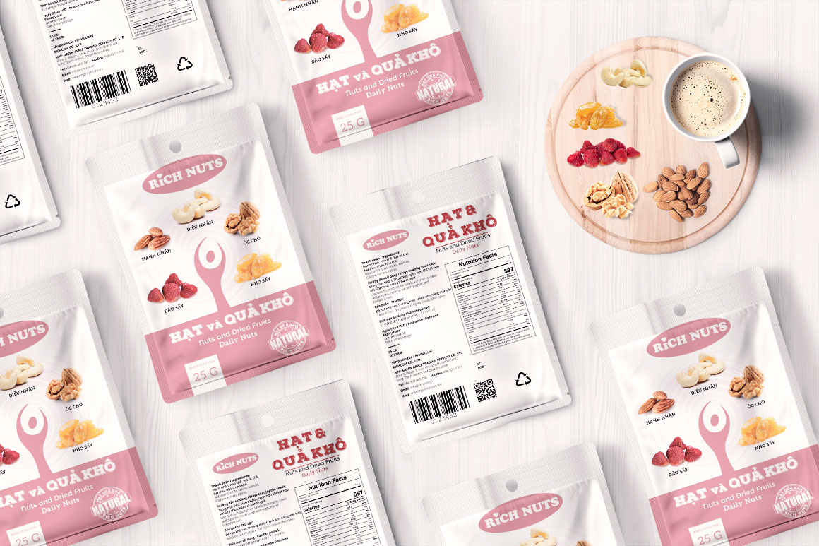 堅果產品的包裝設計這樣做(圖4)