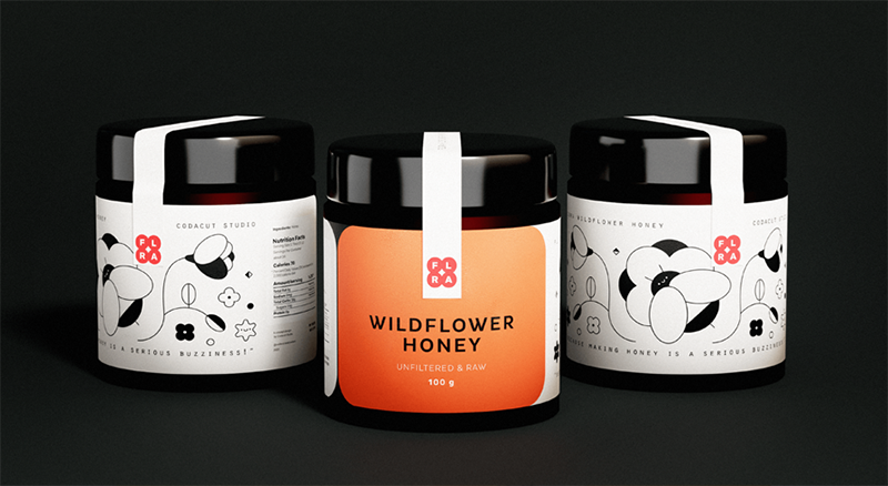 蜂蜜創(chuàng)意包裝設(shè)計(jì)作品欣賞(圖2) 蜂蜜創(chuàng)意包裝設(shè)計(jì)作品欣賞(圖2)