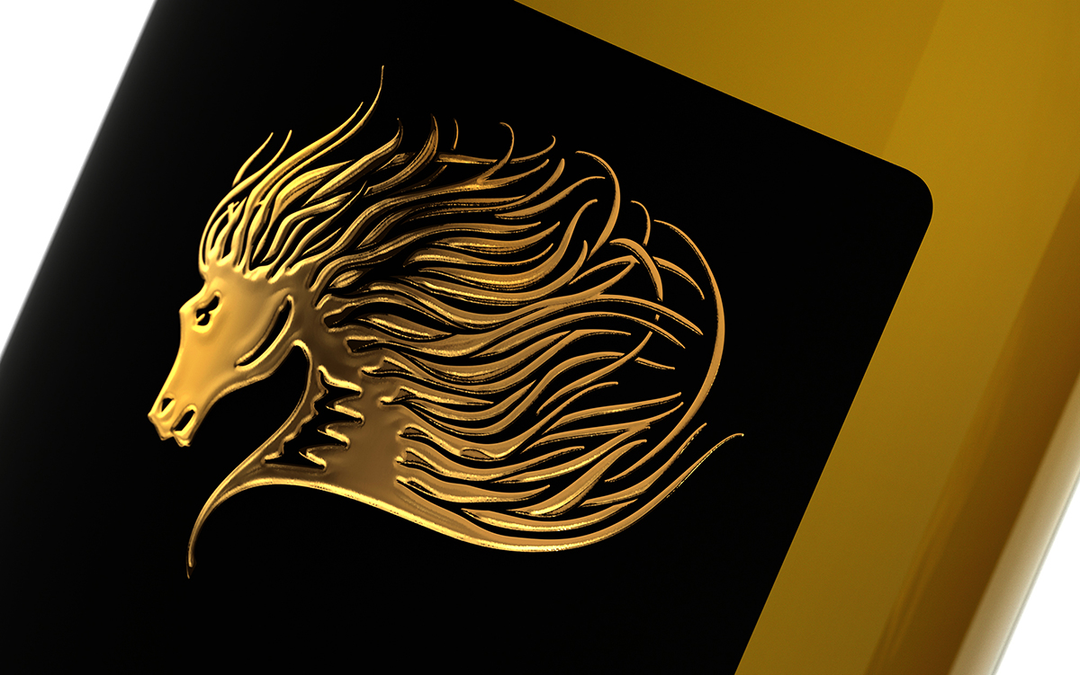 優(yōu)質(zhì)葡萄酒現(xiàn)代化酒標(biāo)設(shè)計(jì)欣賞(圖2)