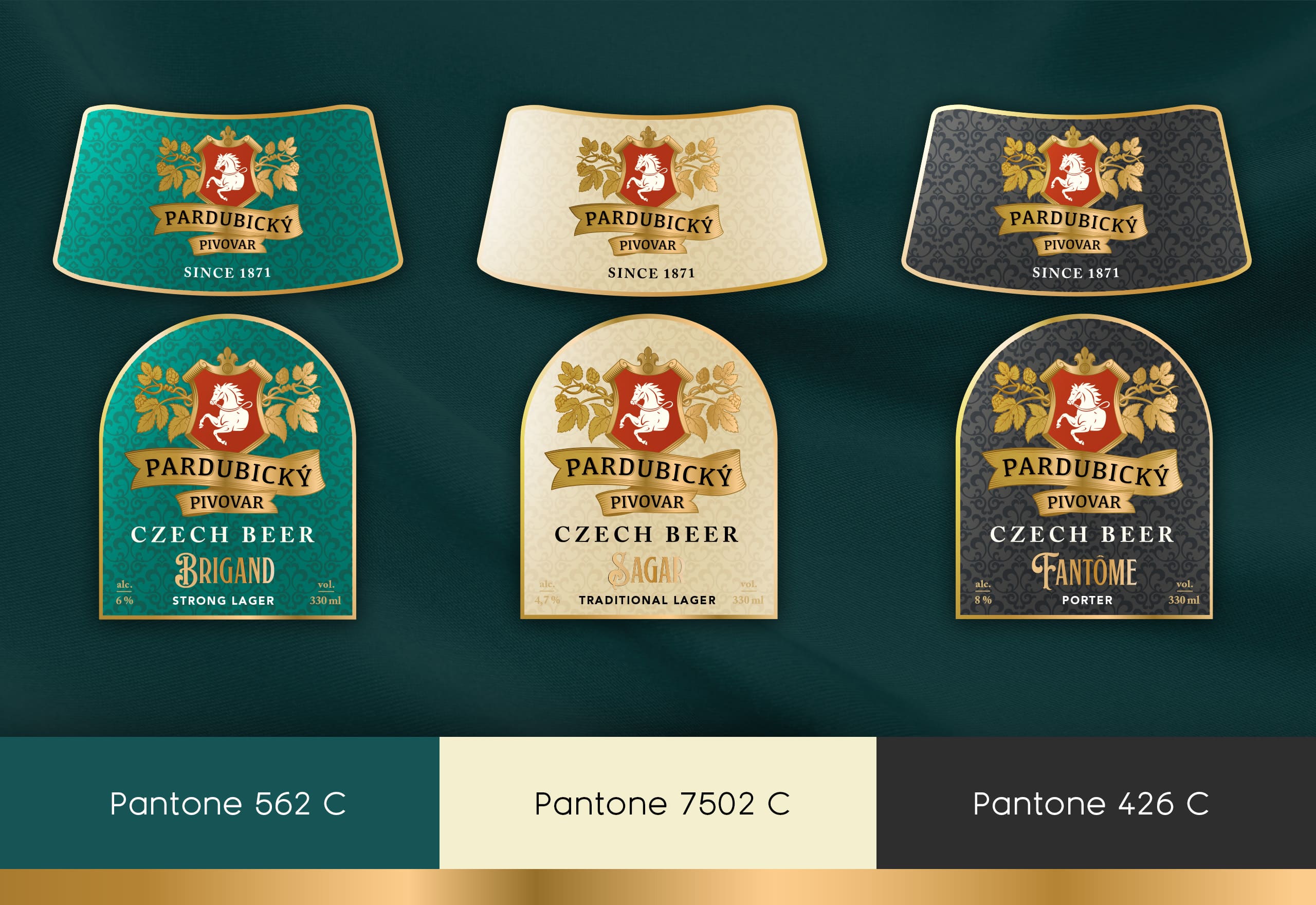 捷克啤酒包裝這樣設計優雅而高貴(圖3) 捷克啤酒包裝這樣設計優雅而高貴(圖3)