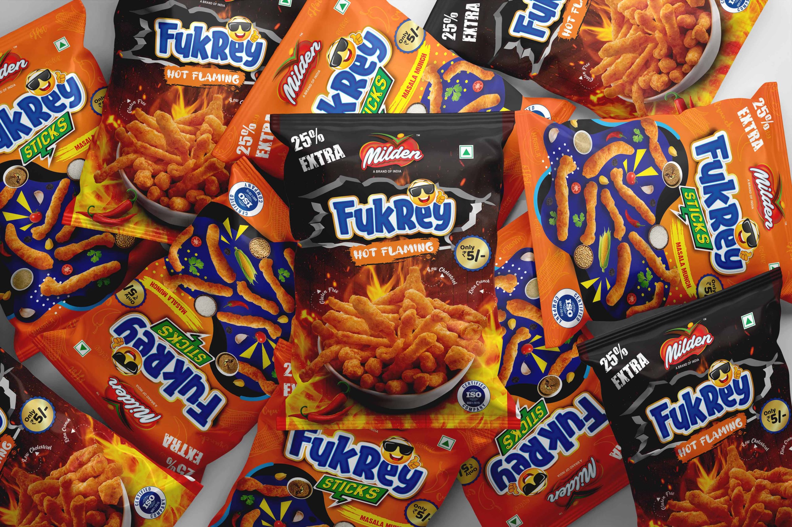 印度零食品牌包裝設計參考(圖4) 印度零食品牌包裝設計參考(圖4)