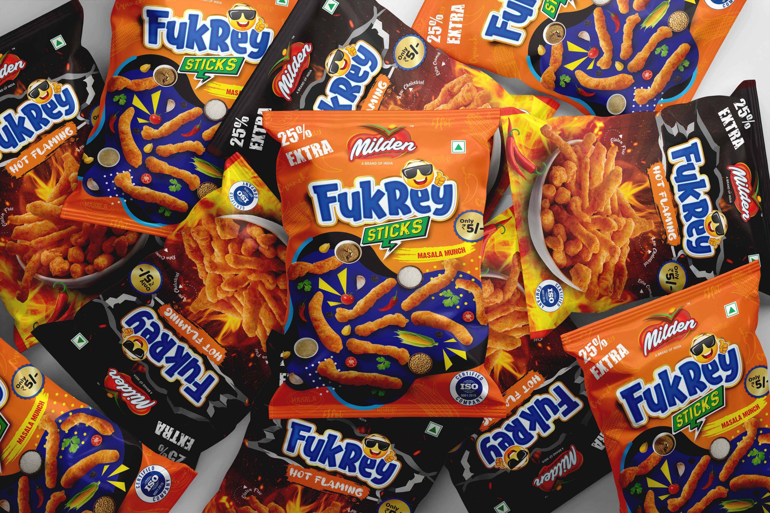 印度零食品牌包裝設計參考(圖3) 印度零食品牌包裝設計參考(圖3)