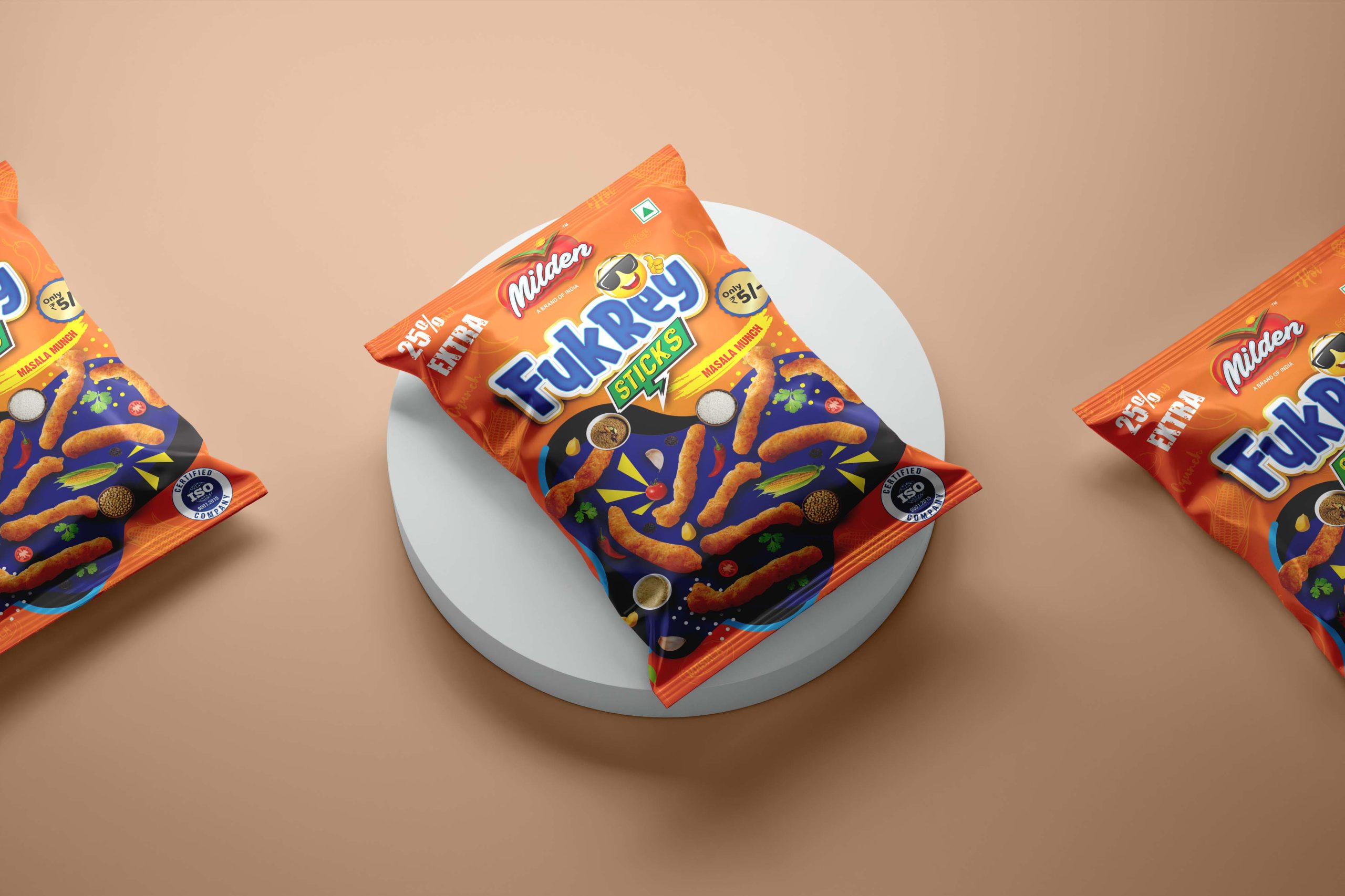 印度零食品牌包裝設計參考(圖1) 印度零食品牌包裝設計參考(圖1)