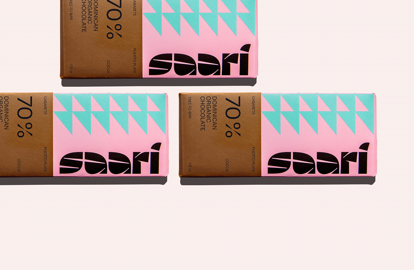 Saari 巧克力品牌視覺包裝設計 (圖2) Saari 巧克力品牌視覺包裝設計 (圖2)