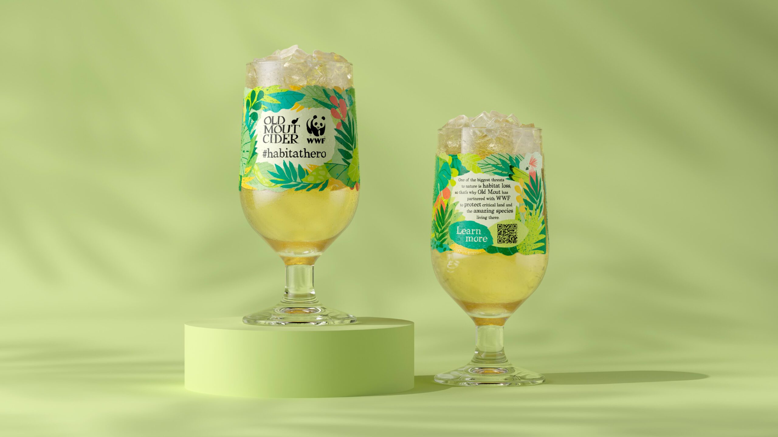 OldMou蘋果酒的限量版包裝這樣設計在貨架上脫穎而出(圖3)