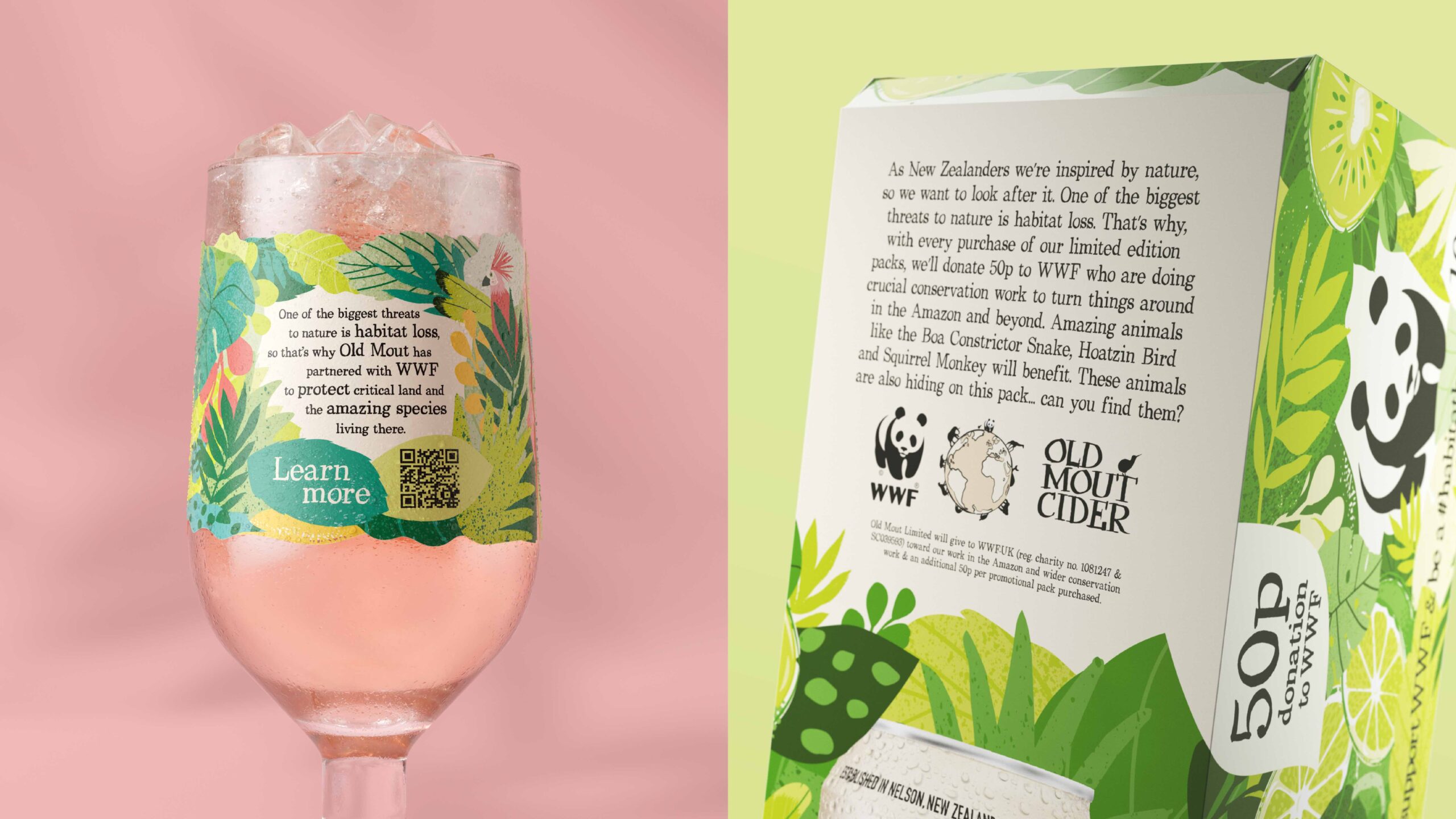 OldMou蘋果酒的限量版包裝這樣設計在貨架上脫穎而出(圖4)