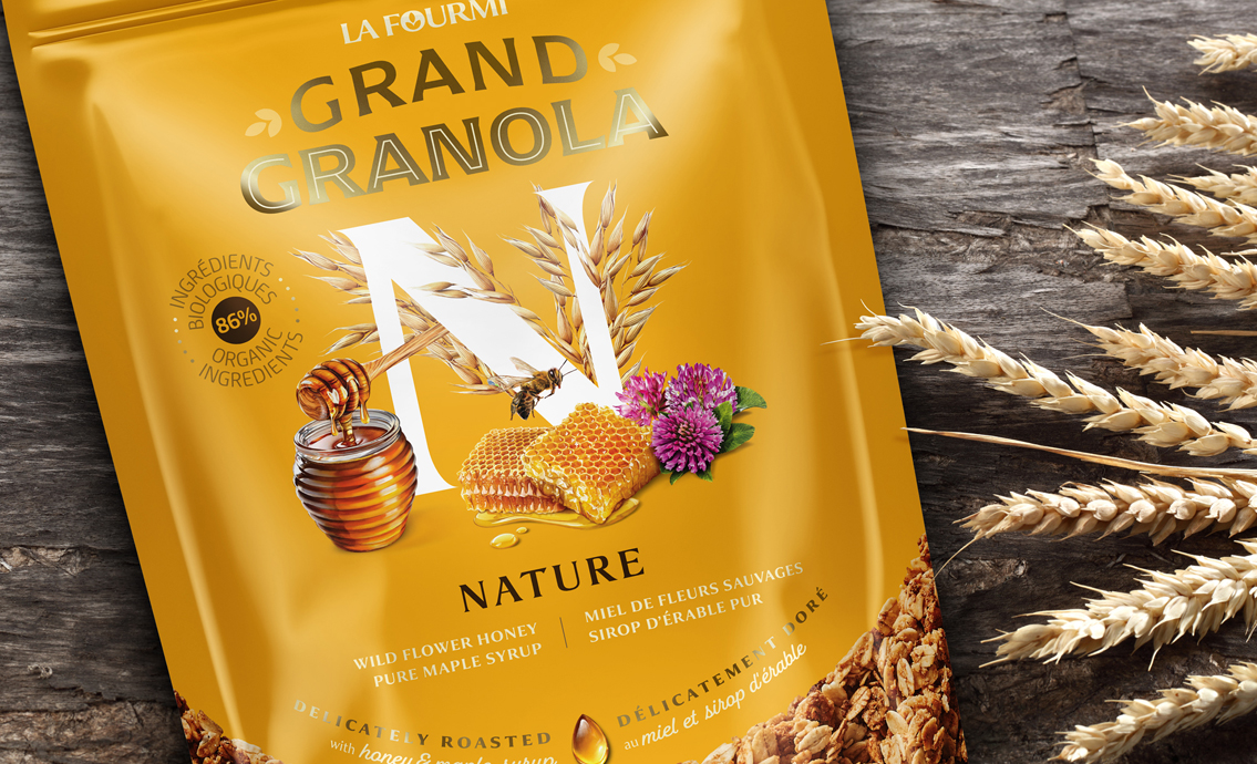Grand Granola 麥片系列產品包裝設計(圖4) Grand Granola 麥片系列產品包裝設計(圖4)