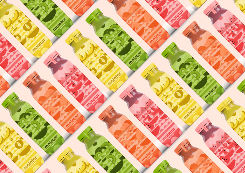 越南Moltor天然果汁飲料系列包裝設計(圖5) 越南Moltor天然果汁飲料系列包裝設計(圖5)