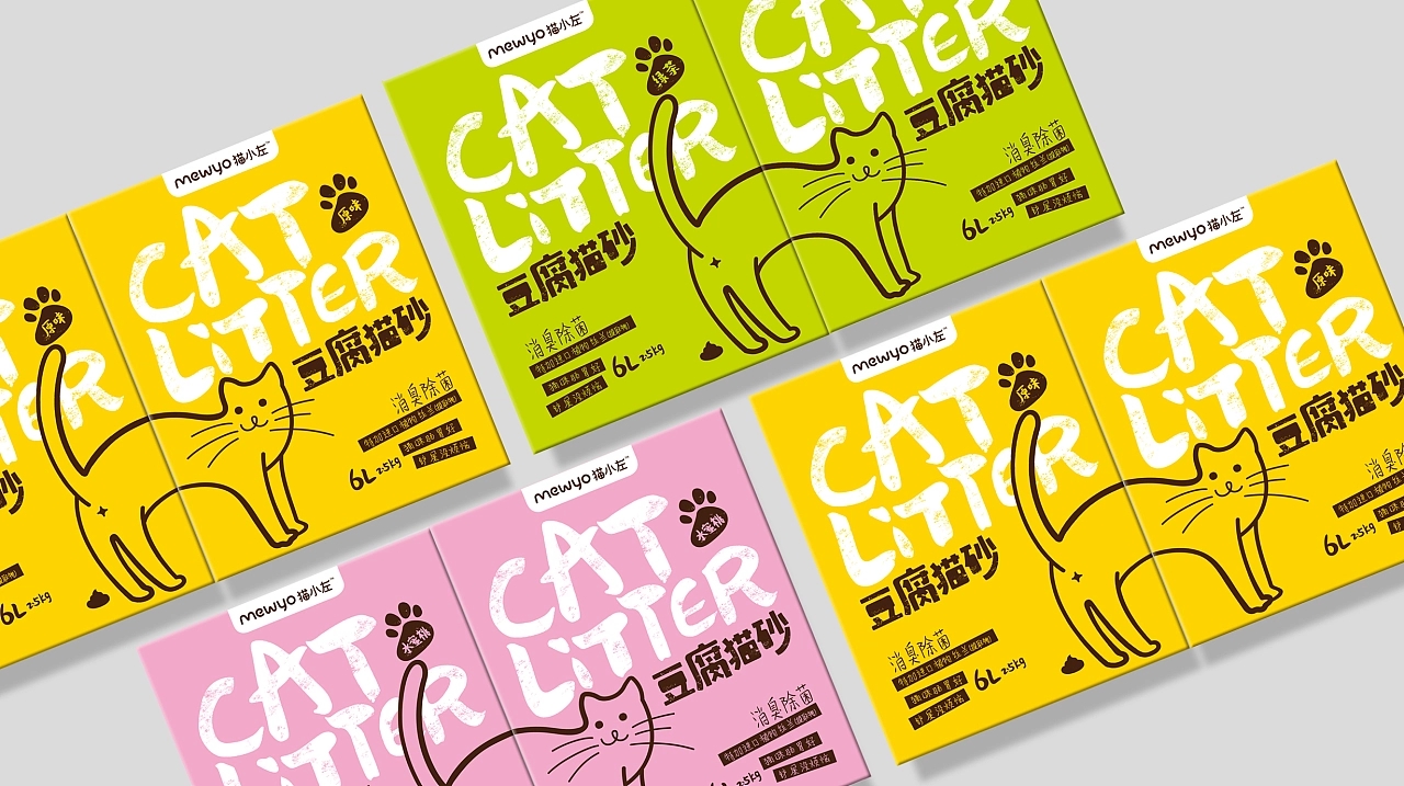 寵物包裝設(shè)計欣賞用品貓砂創(chuàng)意包裝設(shè)計這樣做(圖3)