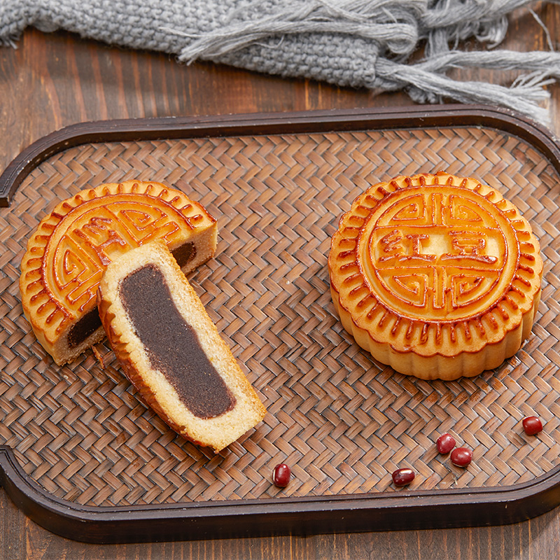 quanjude 全聚德 合家歡京式月餅禮盒 9餅7味 700g包裝禮盒產品包裝創意設計欣賞(圖5)