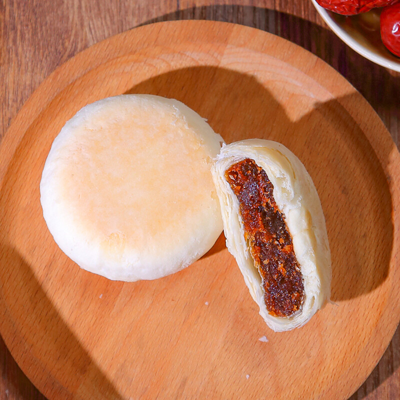 秋香 蘇式月餅 6餅4味 400g 禮盒裝包裝禮盒產品包裝創意設計欣賞(圖5)