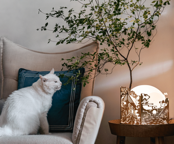 長安東市 “扶搖攬月”中秋禮盒(月餅+茶餅+香氛夜燈)包裝禮盒產品包裝創意設計欣賞(圖1) 長安東市 “扶搖攬月”中秋禮盒(月餅+茶餅+香氛夜燈)包裝禮盒產品包裝創意設計欣賞(圖1)