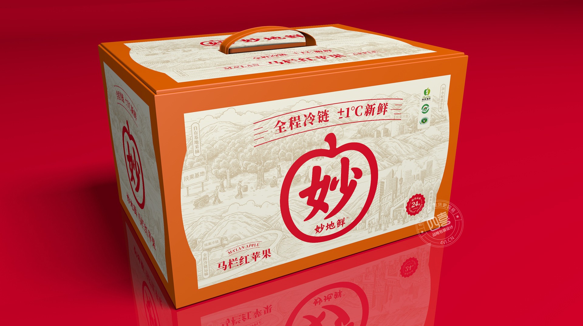 蘋果禮盒包裝如何設計好賣貨(圖1) 蘋果禮盒包裝如何設計好賣貨(圖1)