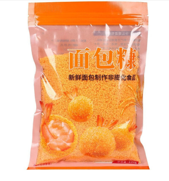 面包糠包裝袋如何設計(圖1) 面包糠包裝袋如何設計(圖1)