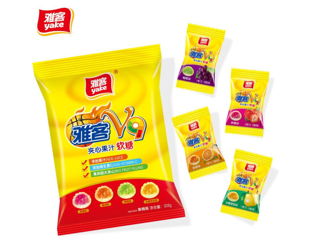 軟糖包裝袋設計作品欣賞(圖1) 軟糖包裝袋設計作品欣賞(圖1)