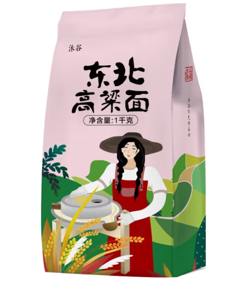 高粱面粉包裝袋如何設計(圖1) 高粱面粉包裝袋如何設計(圖1)