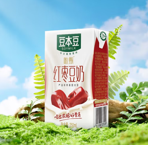 紅棗豆奶包裝設計作品欣賞(圖1) 紅棗豆奶包裝設計作品欣賞(圖1)