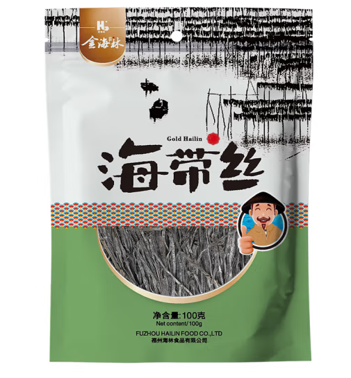 特產干貨海帶絲包裝設計作品欣賞(圖1) 特產干貨海帶絲包裝設計作品欣賞(圖1)