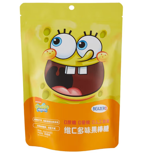 維C多味果棒糖包裝設計作品欣賞(圖1) 維C多味果棒糖包裝設計作品欣賞(圖1)