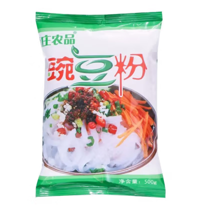 豌豆粉包裝袋設計作品欣賞(圖1) 豌豆粉包裝袋設計作品欣賞(圖1)