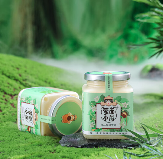 瓶裝椴樹雪蜜包裝設計作品欣賞(圖1) 瓶裝椴樹雪蜜包裝設計作品欣賞(圖1)