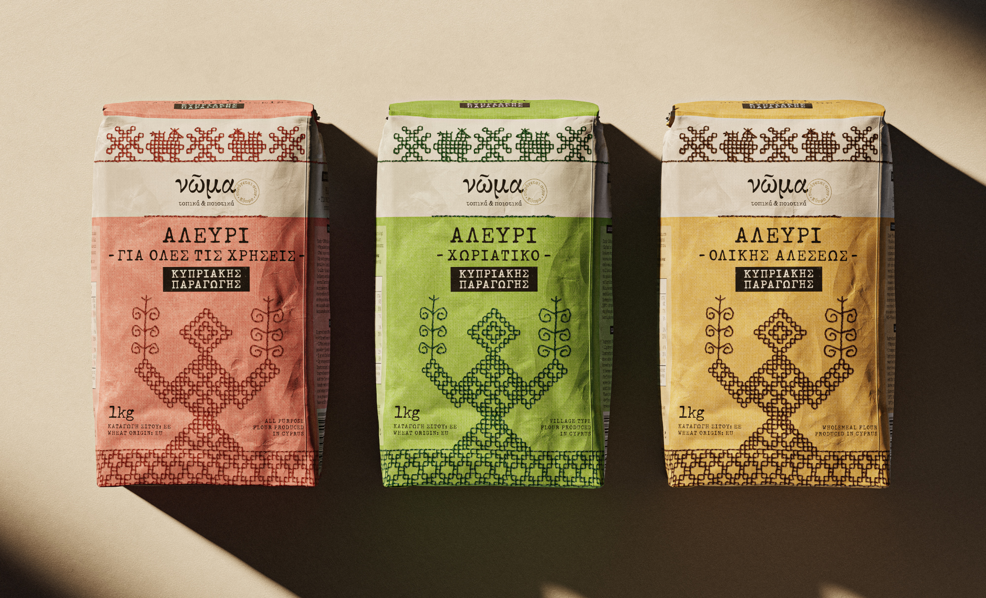 復古風格的面粉包裝設計欣賞(圖1) 復古風格的面粉包裝設計欣賞(圖1)